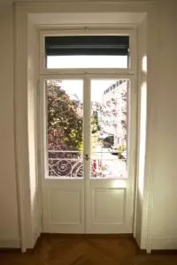 Balkontür aus Holz
