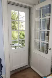 Tür mit runden Ecken